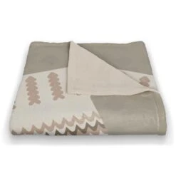 Warm And Cozy Mittens 50x60 Coral Fleece Blanket -Northlight Shop D518501S 2