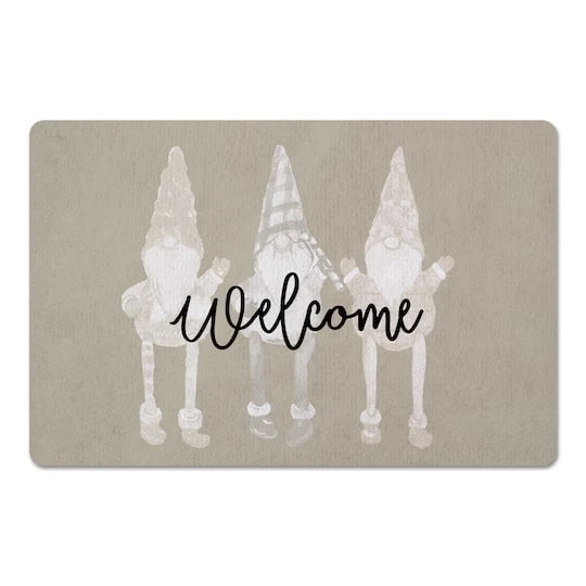 Gnome Welcome 27x18 Floor Mat 1 Gnome Welcome 27x18 Floor Mat