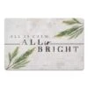 All Is Bright 27x18 Floor Mat