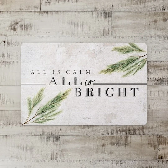 All Is Bright 27x18 Floor Mat 3 All Is Bright 27x18 Floor Mat - Image 3