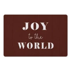Joy To The World 27x18 Floor Mat