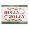 Holly Jolly Candy 18x14 Cotton Twill Placemat