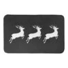 Designs Direct Reindeer Line Bath Mat, 34" X 21"