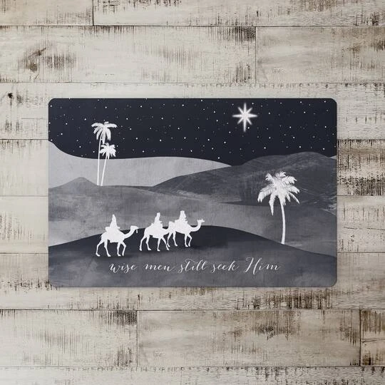 Wise Men Seek Him 27x18 Floor Mat 3 Wise Men Seek Him 27x18 Floor Mat - Image 3