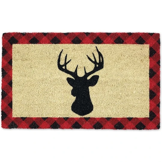 DII® Holiday Stag Doormat 1 DII® Holiday Stag Doormat