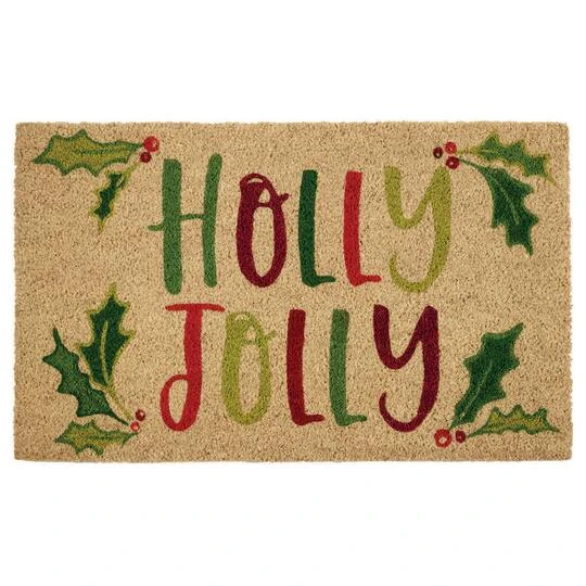 DII® Holly Jolly Doormat 1 DII® Holly Jolly Doormat