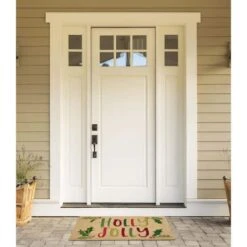 DII® Holly Jolly Doormat 8 DII® Holly Jolly Doormat -Northlight Shop D539806S 2