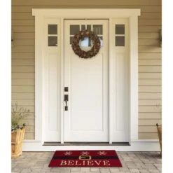 DII® Believe Santa Doormat -Northlight Shop D539810S 4