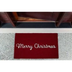 DII® Merry Christmas Sparkle Doormat -Northlight Shop D539813S 7