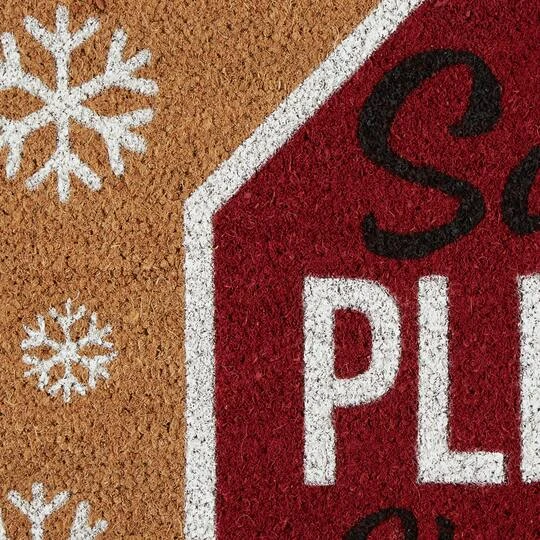DII® Santa Please Stop Sign Doormat 7 DII® Santa Please Stop Sign Doormat - Image 7