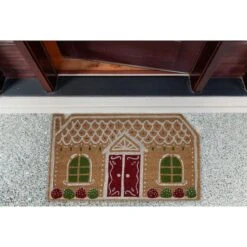 DII® Gingerbread House Doormat -Northlight Shop D539818S 6