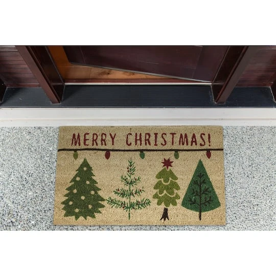 DII® Merry Christmas Trees Doormat 5 DII® Merry Christmas Trees Doormat - Image 5