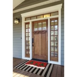 DII® Snowy Trees Doormat -Northlight Shop D539826S 3