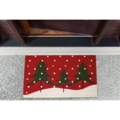 DII® Snowy Trees Doormat -Northlight Shop D539826S 5
