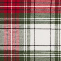DII® Christmas Plaid Placemats, 6ct. -Northlight Shop D540025S 3