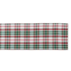 DII® 108" Yuletide Plaid Table Runner 13 DII® 108" Yuletide Plaid Table Runner -Northlight Shop D540089S 2