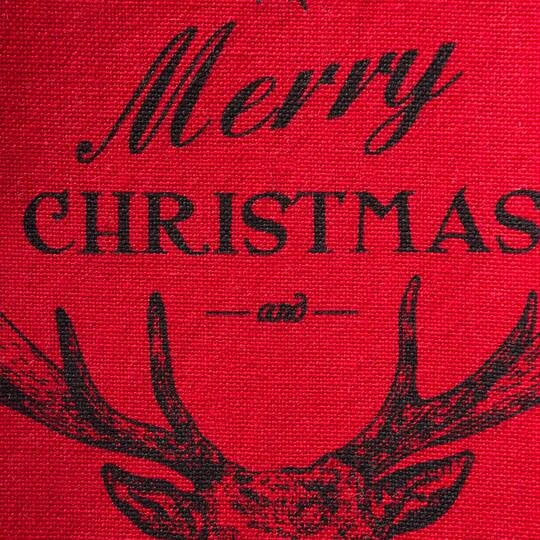 DII® 72" Red Stag Christmas Print Table Runner 8 DII® 72" Red Stag Christmas Print Table Runner - Image 8