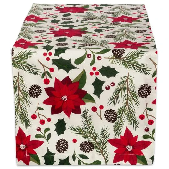 DII® 108'' Woodland Christmas Table Runner 1 DII® 108'' Woodland Christmas Table Runner