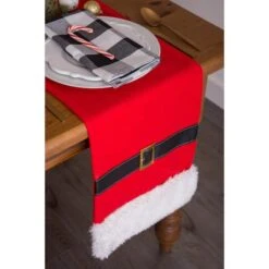 DII® 72'' Santa Belt Table Runner -Northlight Shop D540131S 4