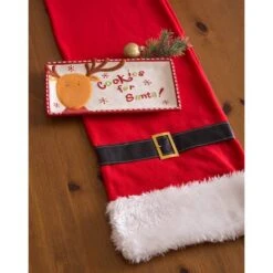 DII® 72'' Santa Belt Table Runner -Northlight Shop D540131S 7