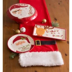 DII® 72'' Santa Belt Table Runner -Northlight Shop D540131S 8