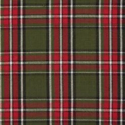 DII® Traditional Christmas Plaid Pillow Cover Set -Northlight Shop D540191S 4