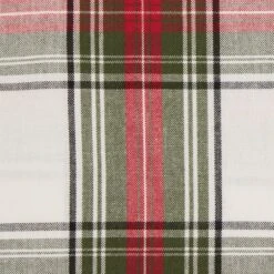 DII® Traditional Christmas Plaid Pillow Cover Set -Northlight Shop D540191S 8