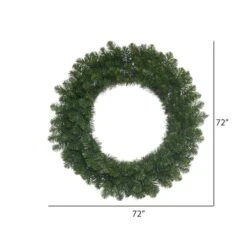 72" Grand Teton Pine Wreath 7 72" Grand Teton Pine Wreath -Northlight Shop D575199S 3