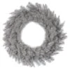 36" Platinum Fir Wreath