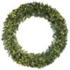 84" Pre-Lit Cashmere Pine Wreath, Warm White Dura-Lit® LED Lights