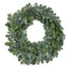 24" Green Medford Pine Christmas Wreath