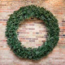 72" Cashmere Christmas Wreath -Northlight Shop D575445S 3