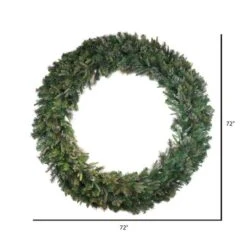72" Cashmere Christmas Wreath -Northlight Shop D575445S 5