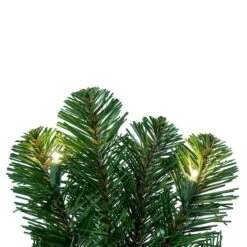 30" Oregon Fir Christmas Wreath, Warm White LED Lights 11 30" Oregon Fir Christmas Wreath, Warm White LED Lights -Northlight Shop D575454S 23
