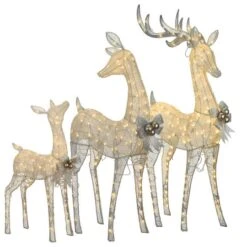 Deer Family Assortment Decoration -Northlight Shop D619782S 16