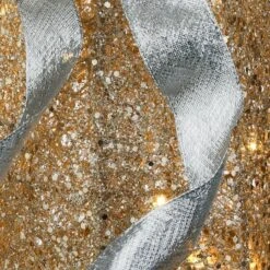 53" Pre-Lit LED Champagne Gold Praying Angel -Northlight Shop D619797S 13