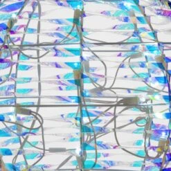 48" Pre-Lit Iridescent Snowman -Northlight Shop D619809S 14