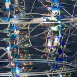 48" Pre-Lit Iridescent Snowman -Northlight Shop D619809S 16