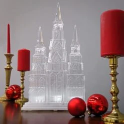17" Pre-Lit Christmas Cathedral -Northlight Shop D619842S 12