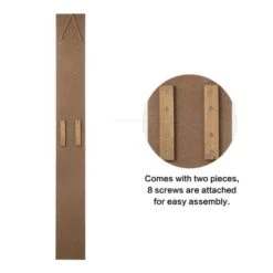 Glitzhome® 60'' PEACE Nativity Wooden Porch Sign -Northlight Shop D652319S 7