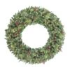 60'' Pre-Lit Rocky Mountain Spruce Christmas Wreath