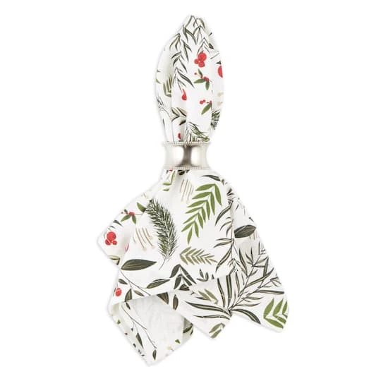 DII® Holiday Sprigs Printed Napkin Set, 6ct. 4 DII® Holiday Sprigs Printed Napkin Set, 6ct. - Image 4