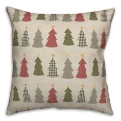 Cream Tree Pattern Throw Pillow 6 Cream Tree Pattern Throw Pillow -Northlight Shop D662503S 2