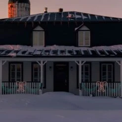 Northlight 3-Piece Lighted Red Bow And Green Swag Christmas Decoration -Northlight Shop D676234S 12