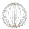 Northlight 23'' Warm White LED Lighted Christmas Hanging Ball Decoration