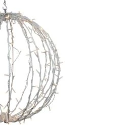 Northlight 23'' Warm White LED Lighted Christmas Hanging Ball Decoration 15 Northlight 23'' Warm White LED Lighted Christmas Hanging Ball Decoration -Northlight Shop D676265S 3