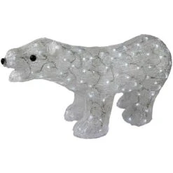 Northlight 28" Lighted Commercial Grade Acrylic Polar Bear Christmas Display Decoration 19 Northlight 28" Lighted Commercial Grade Acrylic Polar Bear Christmas Display Decoration -Northlight Shop D676285S 16