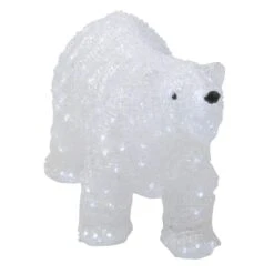 Northlight 28" Lighted Commercial Grade Acrylic Polar Bear Christmas Display Decoration 12 Northlight 28" Lighted Commercial Grade Acrylic Polar Bear Christmas Display Decoration -Northlight Shop D676285S 2