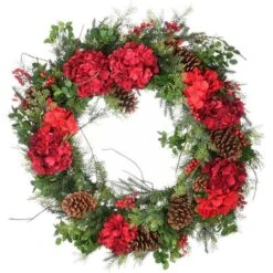 30" Warm White LED Decorated Vienna Waltz Wreath -Northlight Shop D677547S 16