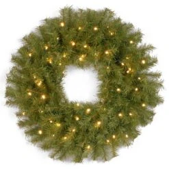 24" LED Norwood Fir Wreath